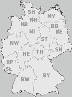 Deutschlandkarte